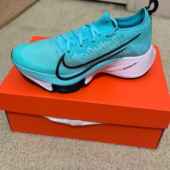 Nike Shoes - BNIB Nike Womens Air Zoom Tempo NEXT% FK Flyknit Blue / turquoise